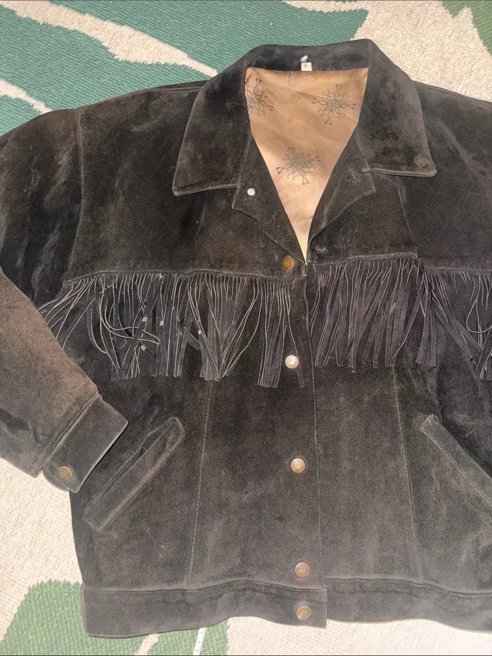 Vintage men suede